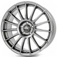 OZ Racing Superturismo LM 7.5x17 5/108 DIA 75 matt race silver + black lettering