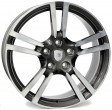 Replica Porsche W1054 Saturn 8x18 5/130 DIA 71.6 anthracite polished