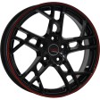 Replica Renault RN524 6.5x15 5/114.3 DIA 66.1 BKRS