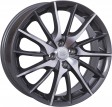 Acacia WSP Italy Alfa Romeo (W254 FiRe MiTo) 7x17 4/100 DIA 56.6 anthracite polished