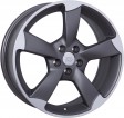 Acacia WSP Italy Audi Rotor (W567 Giasone) 8.5x19 5/112 DIA 66.6 matt gun metal polished