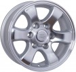 Acacia WSP Italy Toyota (W1707 Yokohama) 7.5x17 6/139.7 DIA 106.2 hyper silver