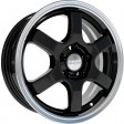 СКАД Киото 6x15 4/100 DIA 60.1 антрацит-алмаз
