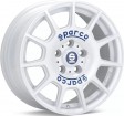 Sparco Terra 7x16 4/100 DIA 63.3 white blue lettering