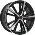 Replica Toyota TY526 7.5x19 5/114.3 DIA 60.1 BKF