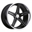 TSW Mirabeau 8x19 5/114.3 DIA 76 gloss black mirror lip