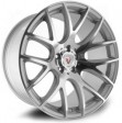 Vissol F-001 8.5x19 5/112 DIA 66.6 silver cut