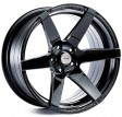 Vissol F-905 10.5x20 5/114.3 DIA 73.1 satin black
