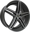 Vissol V-015 9x20 5/112 DIA 66.6 matte graphite machined