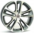 Replica Volvo W1255 Night 7.5x18 5/108 DIA 63.3 anthracite polished