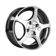 X Trike X-103 5.5x14 4/100 DIA 67.1 BK/FP