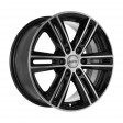 X Trike X-124 7.5x17 6/114.3 DIA 66.1 BK/FP