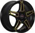 Yokatta MODEL-35 6.5x16 5/112 DIA 57.1 BK+Y