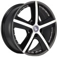 YST X-13 7x17 5/114.3 DIA 64.1 BKF