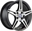 YST X-4 7x17 5/114.3 DIA 64.1 BKF