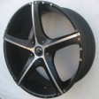 Replica Porsche 1519 FORGIATO 9x22 5/130 DIA 71.6 Black