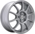 TGRacing TGR001 6x15 5/105 DIA 56.6 matt black red ring