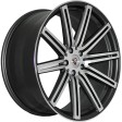 Vissol F-004 8.5x19 5/114.3 DIA 66.1 matte graphite machined