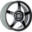 X-Race AF-05 7x17 5/105 DIA 56.6 W+B