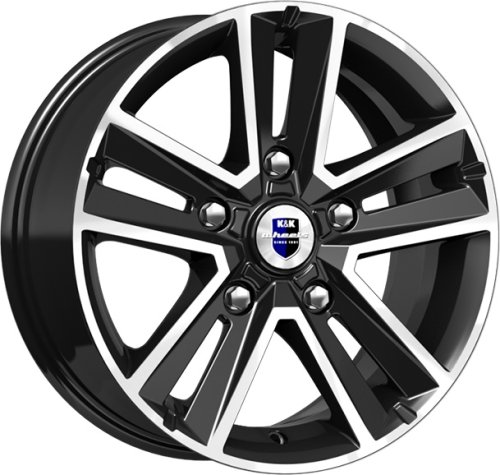 Диски K&K Арена 6,5x16 5x139,7 ET40 dia 98 алмаз черный SK Россия - 1