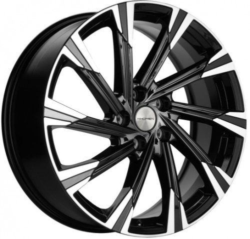 Диски Khomen Wheels KHW1901 (Exeed VX/TXL/LX) 7,5x19 5x108 ET36 dia 65,1 black-FP - 1