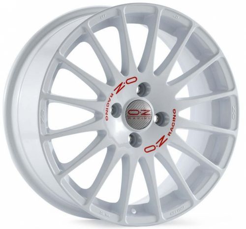 Диски OZ Racing Superturismo WRC 7x18 4x108 ET25 dia 65,1 white + red lettering - 1