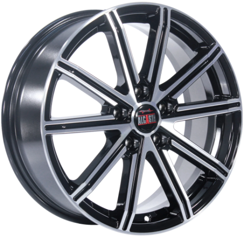 Диски Alcasta M64 7x17 5x114,3 ET45 dia 54,1 BKF - 1