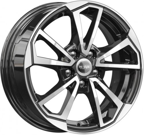 Диски K&K КС1005 6x15 5x114,3 ET42 dia 67,1 алмаз черный - 1