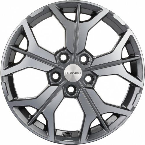 Диски Khomen Wheels KHW1715 (Tiguan) 7x17 5x112 ET40 dia 57,1 gray-FP Россия - 1
