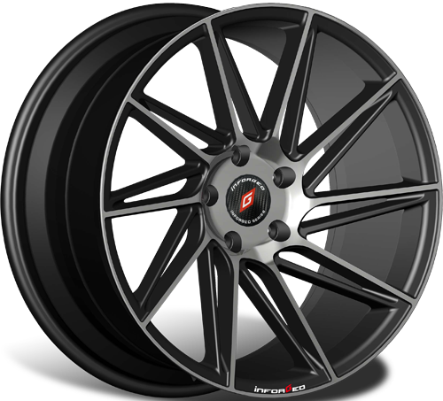 Диски Inforged IFG26-R 8,5x19 5x112 ET32 dia 66,6 black machined - 1