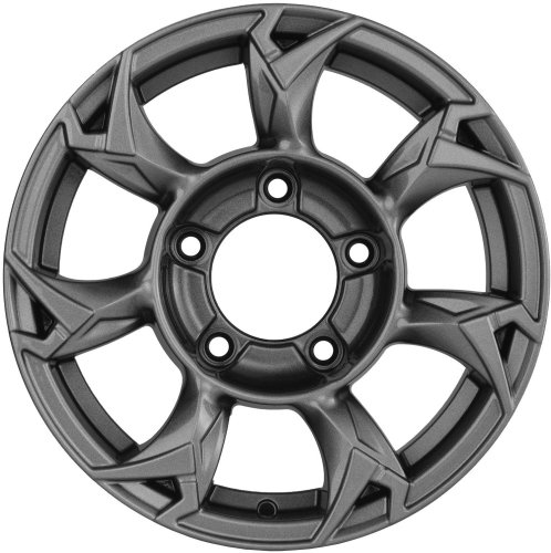 Диски Khomen Wheels KHW1505 (Lada NIVA 4x4) 5,5x15 5x139,7 ET5 dia 98,5 gray - 1