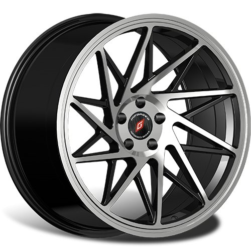 Диски Inforged IFG35 8,5x19 5x112 ET32 dia 66,6 black machined - 1