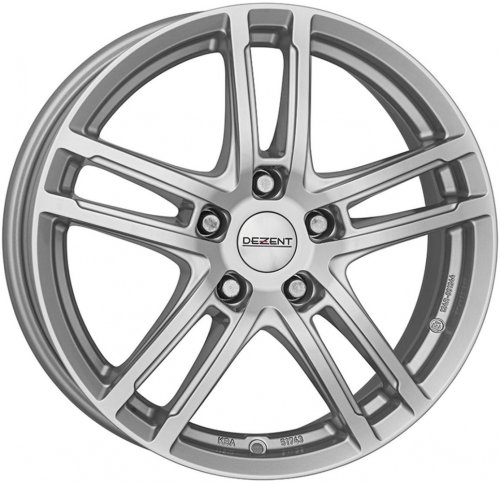 Диски Dezent TZ 7x17 5x112 ET34 dia 66,6 silver - 1