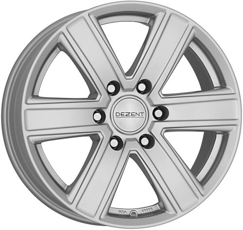 Диски Dezent TJ 7x16 6x139.7 ET55 dia 93.1 silver - 1