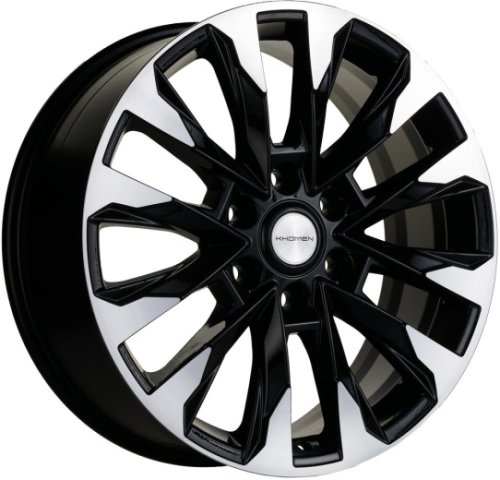 Диски Khomen Wheels KHW2010 (LC 300 Tuning) 8x20 6x139,7 ET45 dia 95,1 black-FP - 1