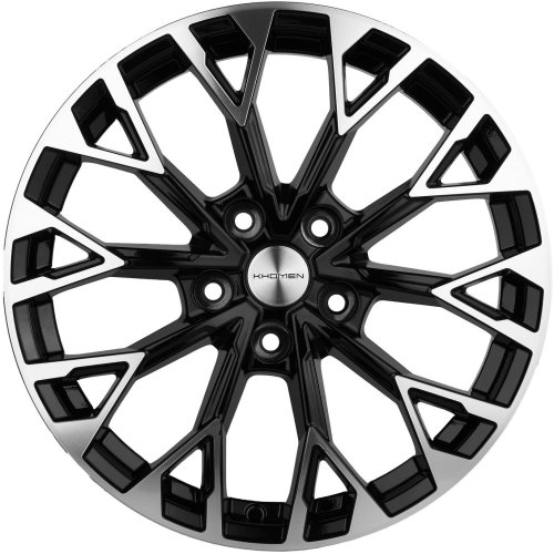 Диски Khomen Wheels KHW1718 (Optima/Tucson) 7x17 5x114,3 ET51 dia 67,1 black-FP - 1