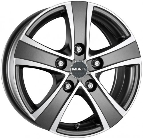 Диски MAK Van 5 6,5x16 5x120 ET45 dia 65,1 ice titan - 1