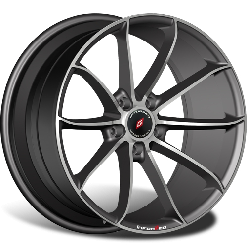 Диски Inforged IFG18 8x18 5x112 ET30 dia 66,6 black machined - 1