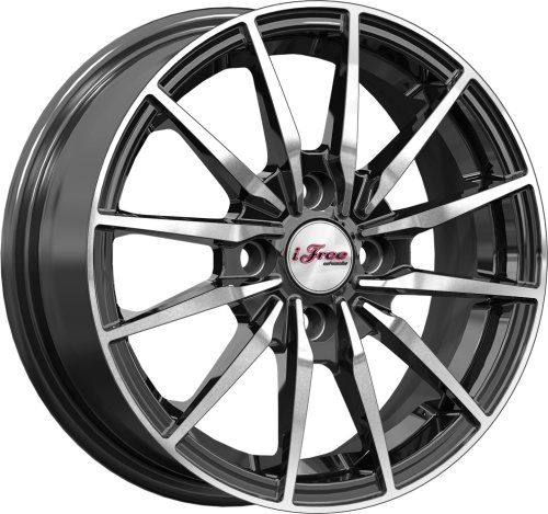 Диски iFree Финчер 5,5x14 4x114,3 ET40 dia 66,1 блэк джек - 1