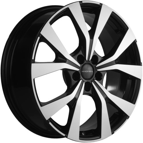 Диски Khomen Wheels KHW1906 (Haval F7/F7x) 7x19 5x114,3 ET40 dia 64,1 black-FP - 1
