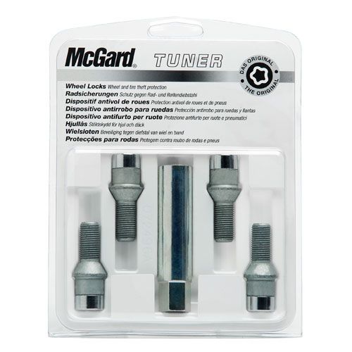 Комплект секреток McGard 27201 SU болт M14x1,5 конус 60° хром (без защитного кольца) - 1