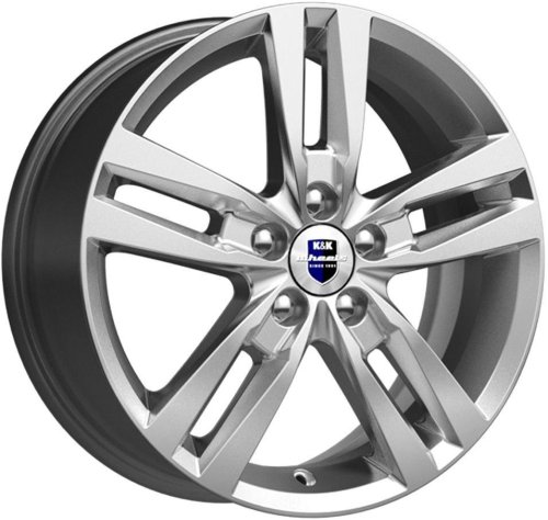 Диски K&K Rassvet 6,5x16 5x100 ET38 dia 67,1 сильвер SK Россия - 1
