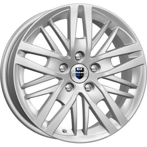 Диски K&K Fencer 7x16 5x108 ET50 dia 63.3 блэк платинум - 1