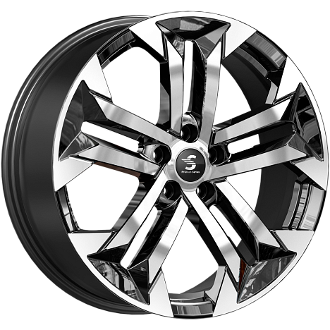 Диски K&K Premium Series КР015 Peugeot 5008 7,5x19 5x108 ET42 dia 65,1 diamond quartz - 1