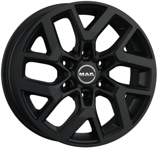 Диски MAK Gravel 8x18 6x130 ET53 dia 84,1 matt black - 1