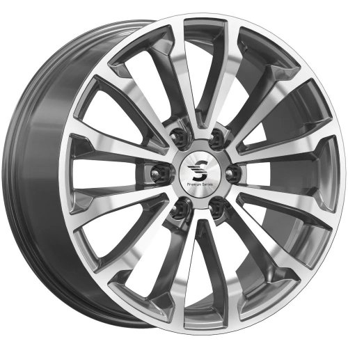 Диски K&K Premium Series КР006 (20_Patrol) 8,5x20 6x139,7 ET30 dia 77,9 diamond gloss graphite - 1