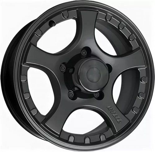 Диски Скад Титан 7x16 5x139,7 ET20 dia 109,7 черный бархат - 1