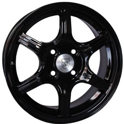 Диски TechLine 433 5,5x14 4x98 ET38 dia 58,6 BL Россия - 1