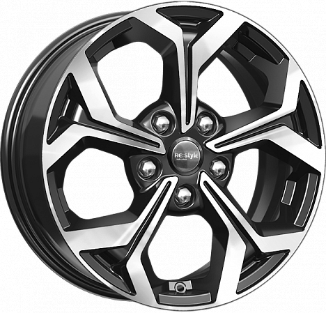 Диски K&K КС878 6,5x16 5x114,3 ET45 dia 67,1 алмаз черный - 1