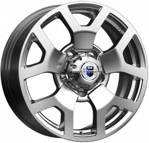 Диски K&K Намиб 7x18 5x139,7 ET35 dia 108,5 дарк платинум Россия - 1